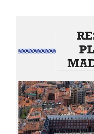 Ya tenemos periódico, píde el número 1, te lo enviamos por mail, solicítalo aquí >> ruidosplazamayor@post.com